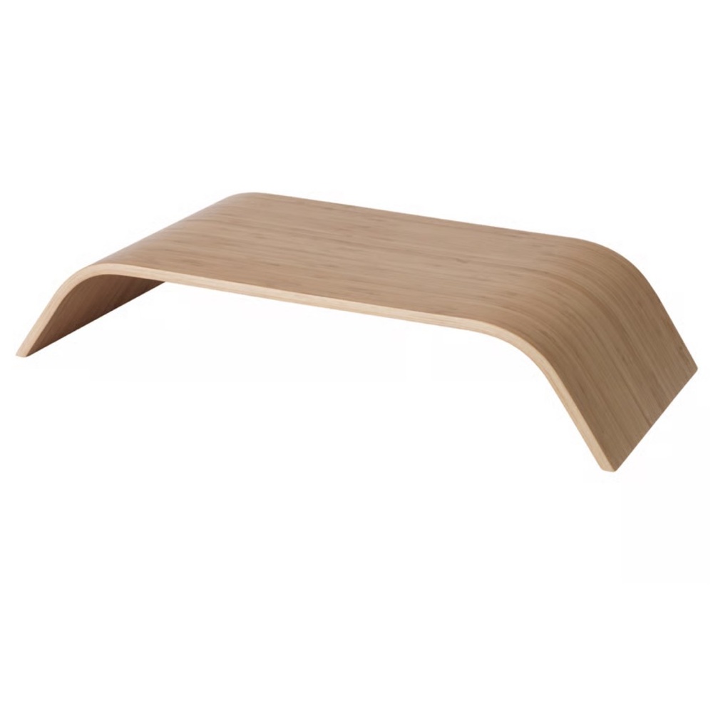 Natural Wood Desk Organizer